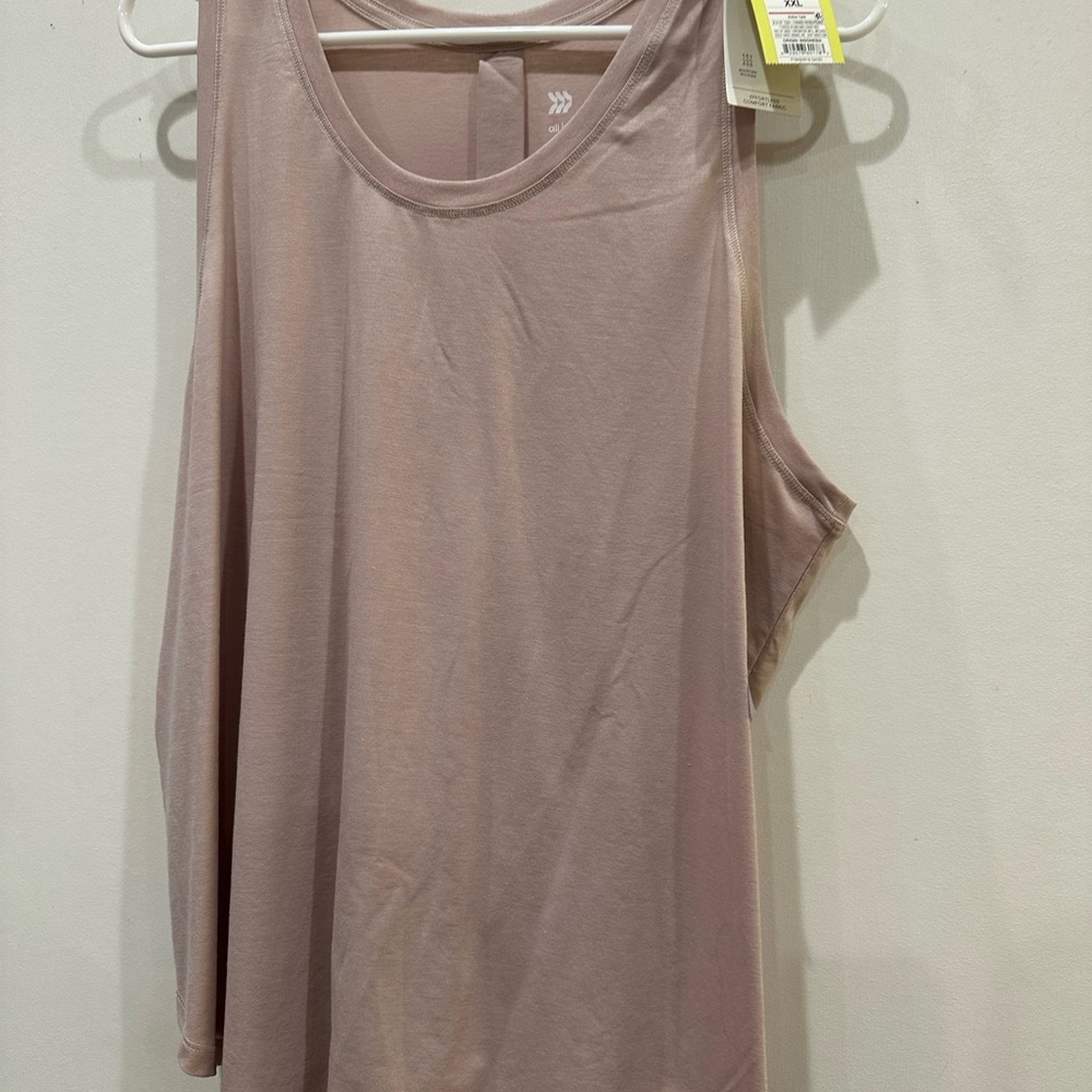 All in Motion Mauve Tank Top